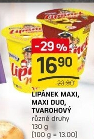 Dezert Lipánek Madeta
