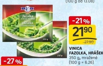 Fazolka celá mražená Vinica