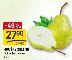 Hrušky zelené