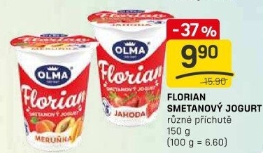 Jogurt smetanový Florian Olma