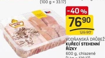 Kuřecí stehenní řízky Vodňanské kuře