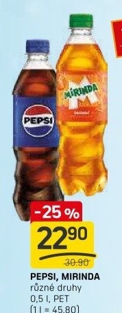 Limonáda Pepsi