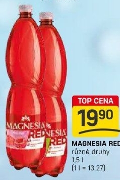 Minerální voda Magnesia Red