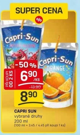Nápoj Capri-Sun