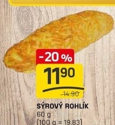Rohlík se sýrem