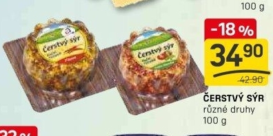 Sýr čerstvý v koření Kromilk