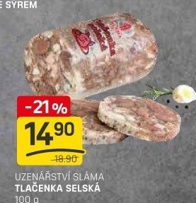 Tlačenka selská Sláma