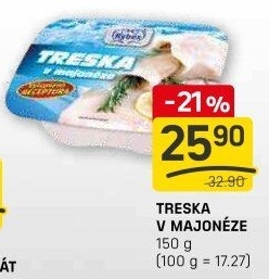 Treska v majonéze Rybex