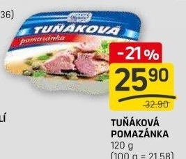 Tuňáková pomazánka Rybex
