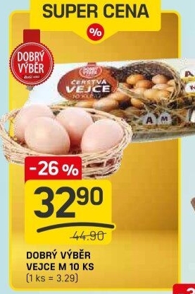 Vejce M Dobrý Výběr