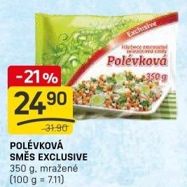 Zeleninová polévková směs mražená exclusive
