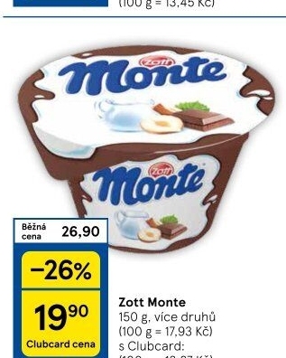 Dezert Monte Zott