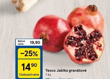 Granátové jablko Tesco