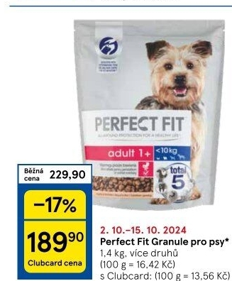 Granule pro psy Perfect Fit