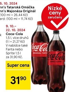 Limonáda Coca Cola