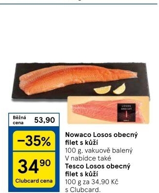 Losos filety Nowaco