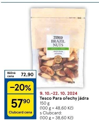 Para ořechy Tesco