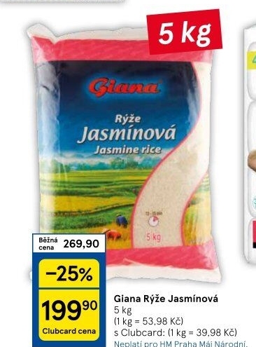 Rýže jasmínová Giana