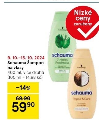 Šampon Schauma Schwarzkopf