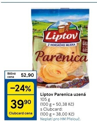 Sýr Parenica Liptov