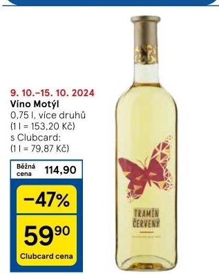 Vína Motýl Víno Mikulov
