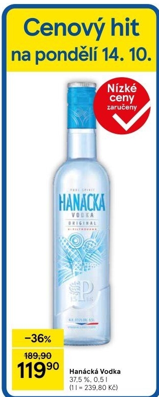 Vodka Hanácká