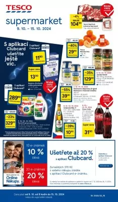 akční leták Tesco 9.10.2024-15.10.2024