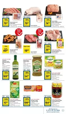akční leták Tesco 9.10.2024-15.10.2024
