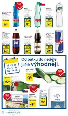 akční leták Tesco 9.10.2024-15.10.2024