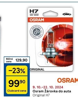 Autožárovky Osram