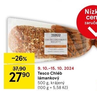 Chléb lámankový Tesco