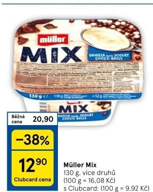 Jogurt Müller Mix
