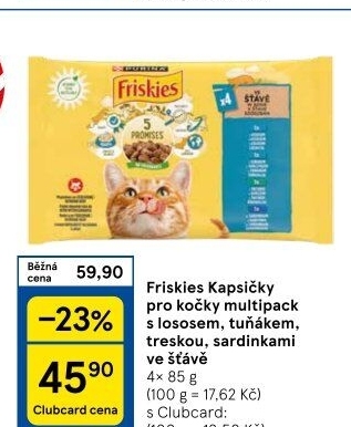 Kapsičky pro kočky Friskies