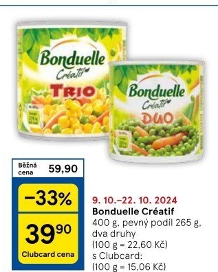 Konzervy Créatif Bonduelle