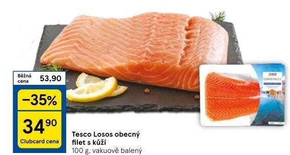 Losos filety Tesco