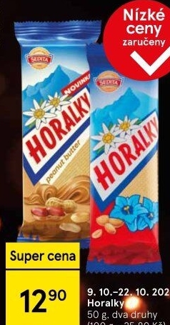 Oplatky Horalky Sedita