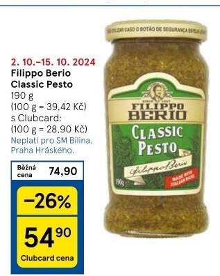Pesto Filippo Berio