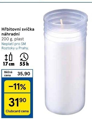 Svíčky hřbitovní - náplň
