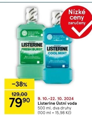 Ústní voda Listerine