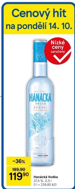 Vodka Hanácká