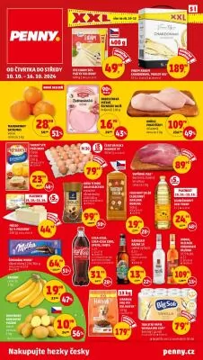 akční leták Penny Market 10.10.2024-16.10.2024