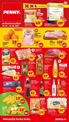 akční leták Penny Market 10.10.2024-16.10.2024