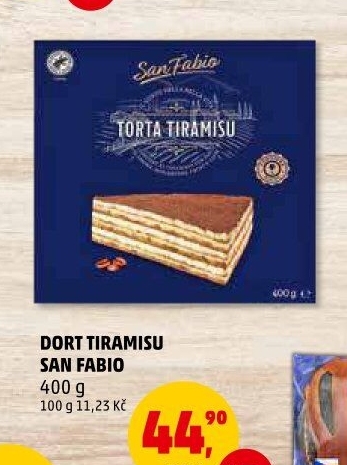 Dezert Tiramisu San Fabio