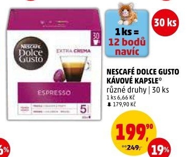 Kapsle Dolce Gusto Nescafé