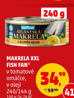Makrela v omáčce Fish Fans
