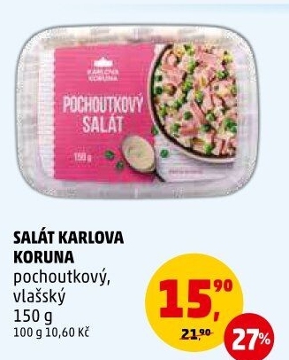Salát pochoutkový Karlova Koruna