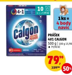 Změkčovač vody Calgon