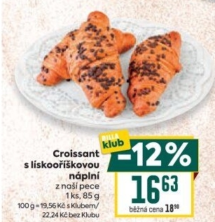 Croissant s náplní