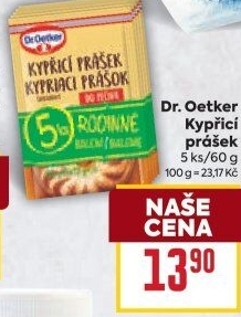 Kypřicí prášek Dr. Oetker