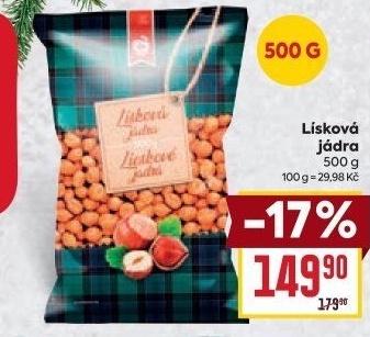 Lískové ořechy IBK trade